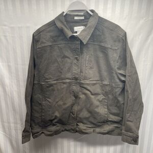 Christopher Banks Stretch Jean‎ Jacket Size 2XL Womans